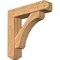 Ekena Millwork Legacy Craftsman Smooth Bracket w/ Offset Brace, Western Red Cedar, 7 1/2"W x 32"D x 32"H BKT0806X32X32LEC04SWR - alternate 1